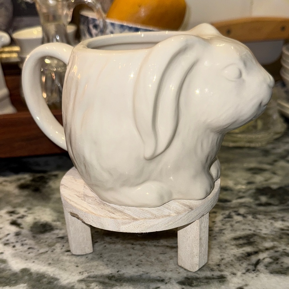 Threshold Cream Rabbit Mug - Picture 3 of 5